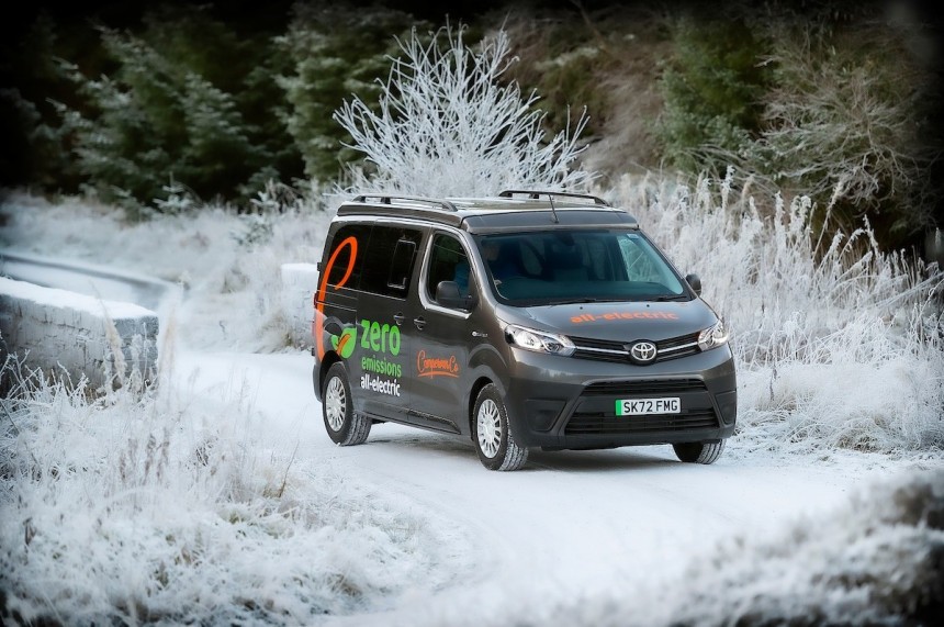 Toyota Proace becomes the Eco Revolution camper, fully\-electric and with off\-grid capabilities