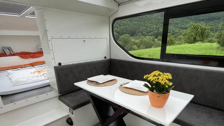 The Campravan Raptor XC is an expandable teardrop trailer that brings comfortable living to off\-roading