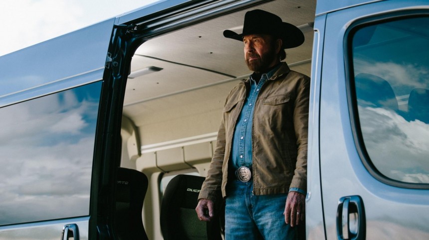 Chuck Norris brings the tough to Fiat Ducato