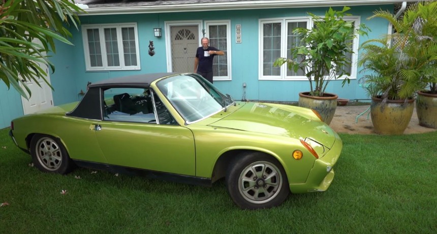 1973 Porsche 914 converted into EV in 2\-year DIY project