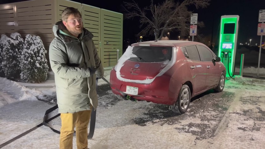 Cold Soaking Your Old Nissan Leaf at \-18°F and expecting it to charge is a pipe dream