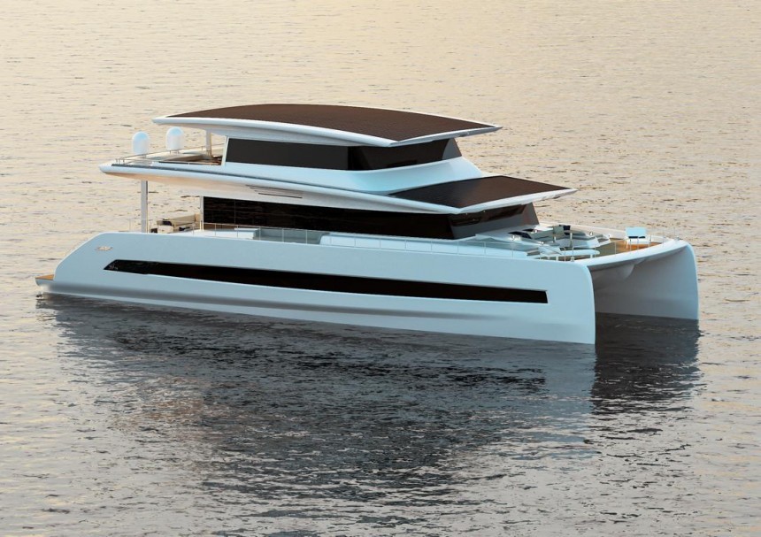 Silent 80 three\-decker from Silent Yachts is highly customizable, luxurious and green