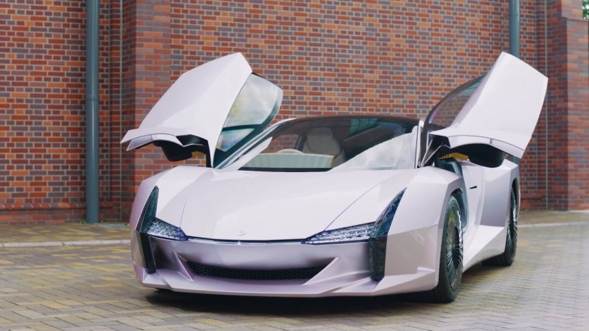 NCV concept "supercar" shown at the 2019 Tokyo Motor Show