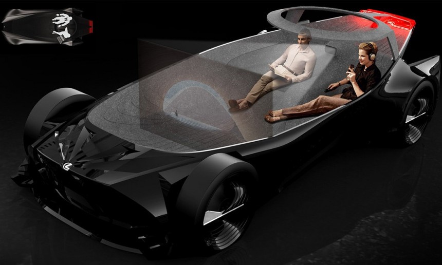 Lexus Hikari Concept, the shape\-shifting, electric, autonomous car of the future