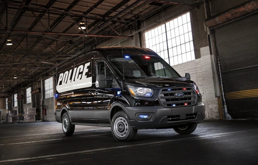 Ford Transit Prisoner Transport Vehicle