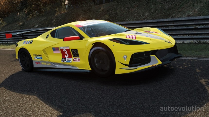 Corvette C8\.R Laps the Nurburgring in 440 Seconds, Thank God for Racing Simulators