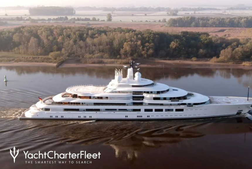 The Scheherazade is a \$700 million megayacht delivered to a mysterious owner in the summer of 2020