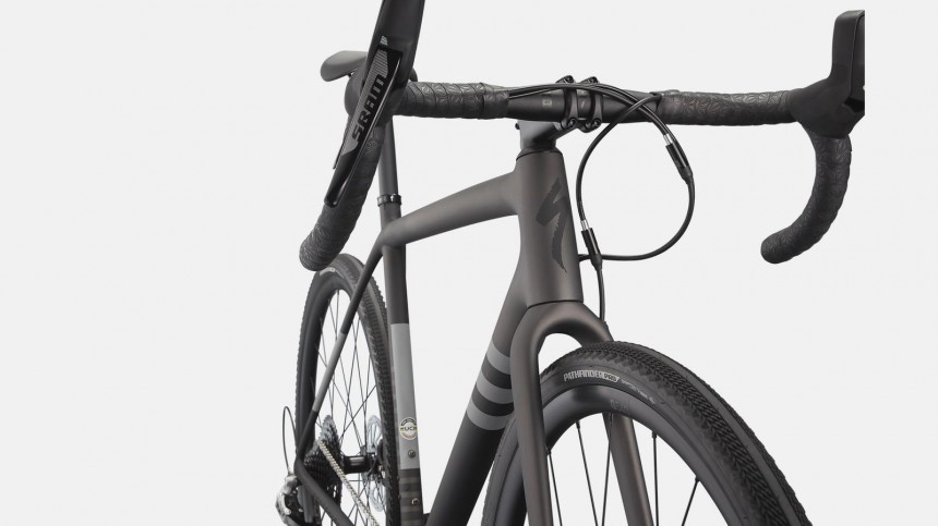 Crux Comp Gravel Bike Arctic \(Satin Smoke/Black/Cool Grey\)