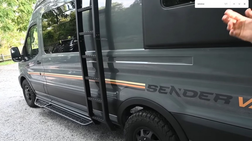 Custom 4x4 Ford Transit Is the Ultimate Adventure Camper Van, Designed for a Pro MTB Rider