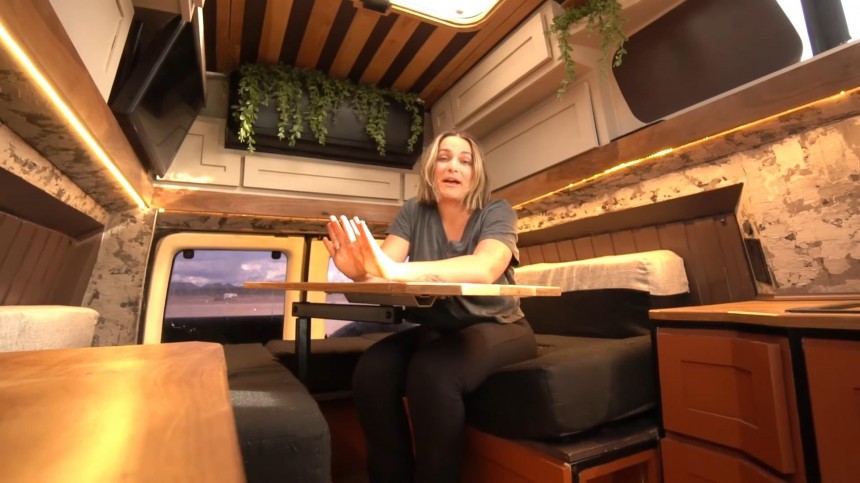 Custom Ford Camper Van Is a Luxurious Off\-Roading Beast With an Ingenious Living Space
