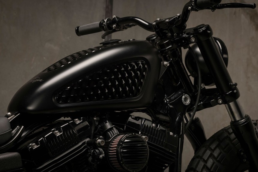 Custom Harley\-Davidson Dyna Bobber