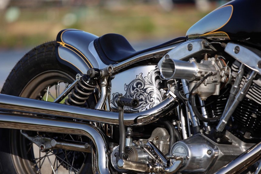 Custom Harley\-Davidson FLH Electra\-Glide