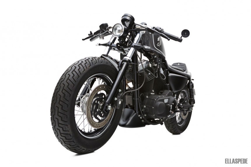 Custom Harley\-Davidson Sportster Forty\-Eight