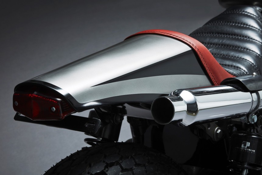 Custom Harley FX Super\-Glide Cafe Racer