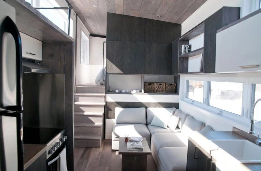 The Sakura tiny house by Minimaliste is a custom, one\-off unit with very rare features