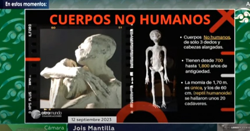 Alien mummies presented during live hearing for the Mexican Congress reportedly prove aliens are real \(and among us\)