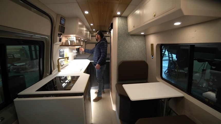 This Fancy Camper Van Will Blow You Away With Its Interior, Now for Sale for a Fortune
