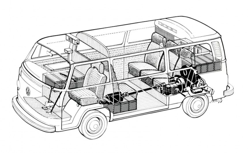 VW Elektro Transporter Prototype