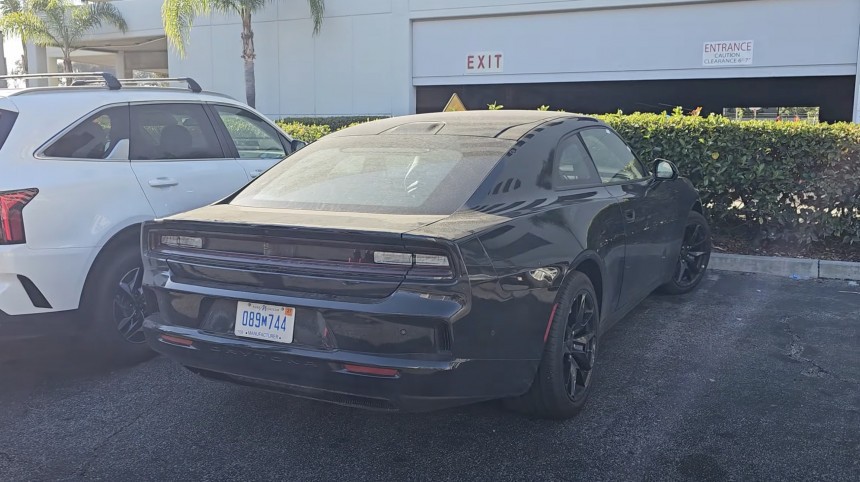 2025 Dodge Charger Daytona spotted in the street