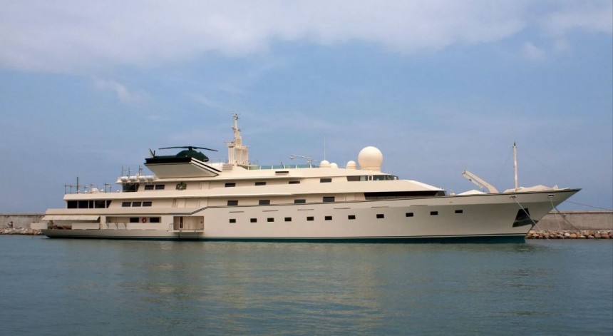 One of the most controversial and luxurious vessels to come out of Benetti Yachts\: Nabila \(later Princess Trump, Kingdom 5KR\)