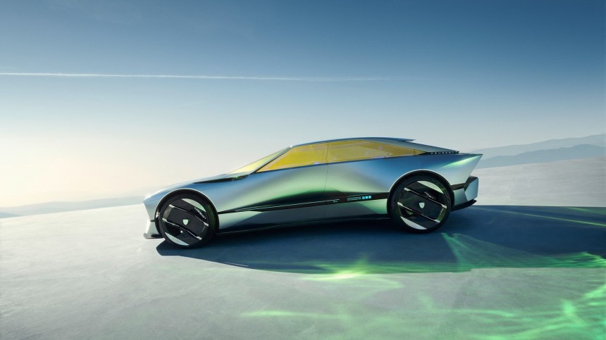 I think the BMW i Vision Dee and the Peugeot Inception Concept are more similar than they should be\. How about you\?