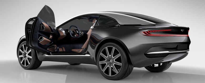 Aston Martin DBX Concept \- swan doors