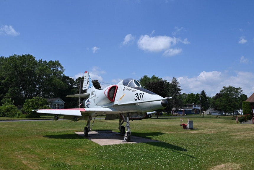 A\-4 Skyhawk Oriskany Memorial Park