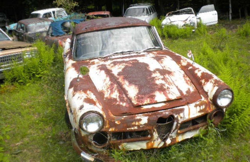 Rare classic cars and lots of parts are stashed on a Pennsylvania farm
