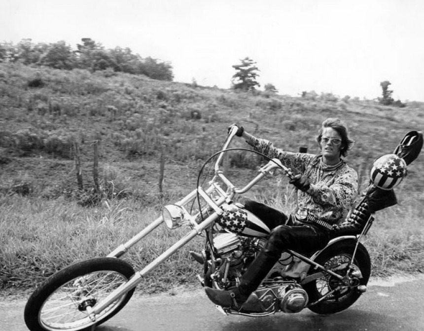 Easy Rider Captain America, the world's most legendary Harley\-Davidson
