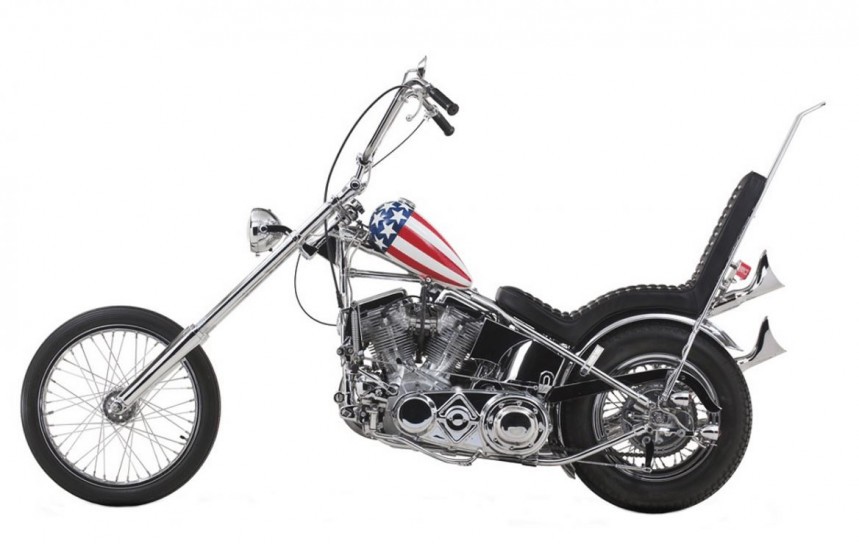 Easy Rider Captain America, the world's most legendary Harley\-Davidson