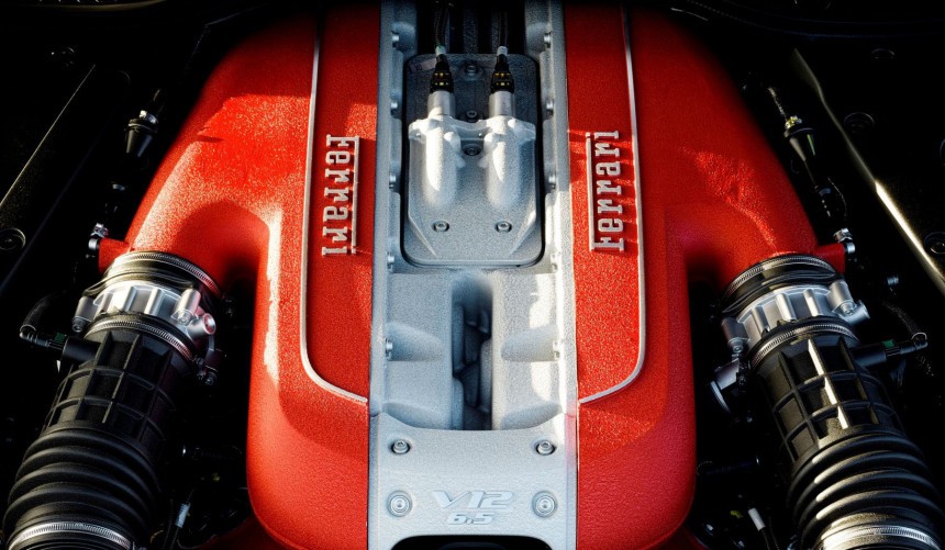 Ferrari 812 Superfast's V12