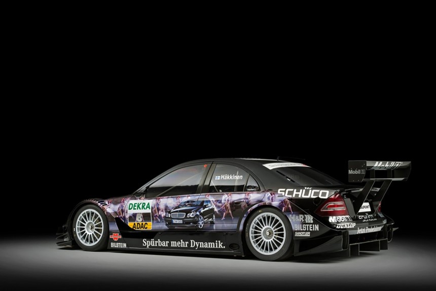 Ex\-Mika Hakkinen Mercedes\-AMG DTM Is Looking for a New Owner, Can't Be Cheap