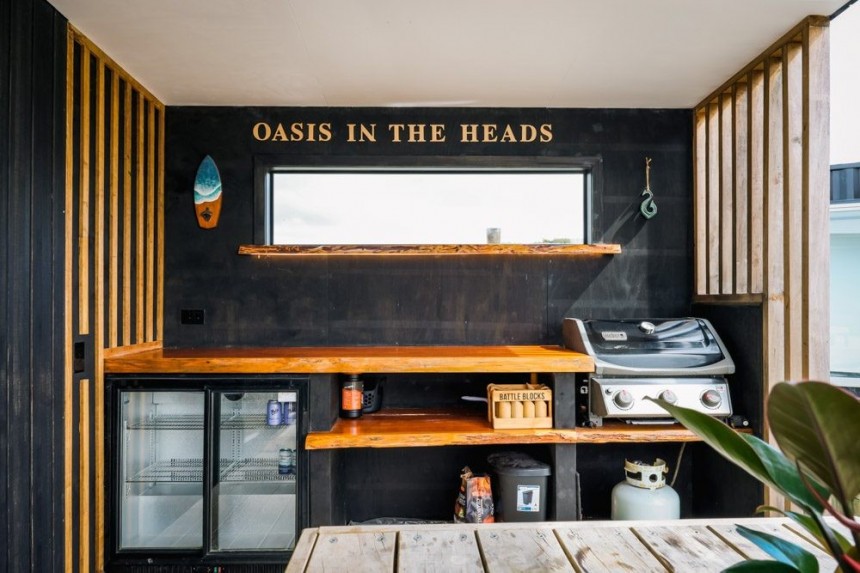 Oasis in the heads Outdoor Kitchen