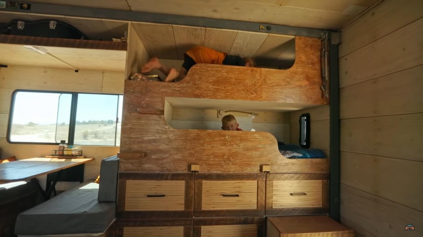 This Family Lives in a Fully\-Equipped, Off\-Grid 6x6 Military Vehicle With Two Slide\-Outs