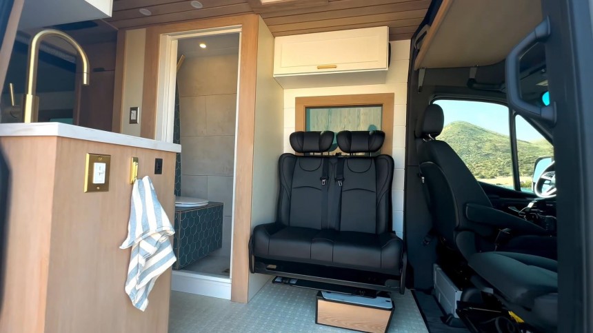 Family\-Friendly Camper Van Makes Tiny Living Luxurious, Features a Sophisticated Design