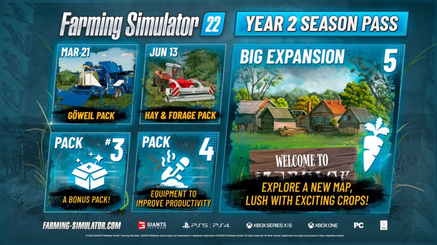 Farming Simulator 22 Year 2 Season Pass