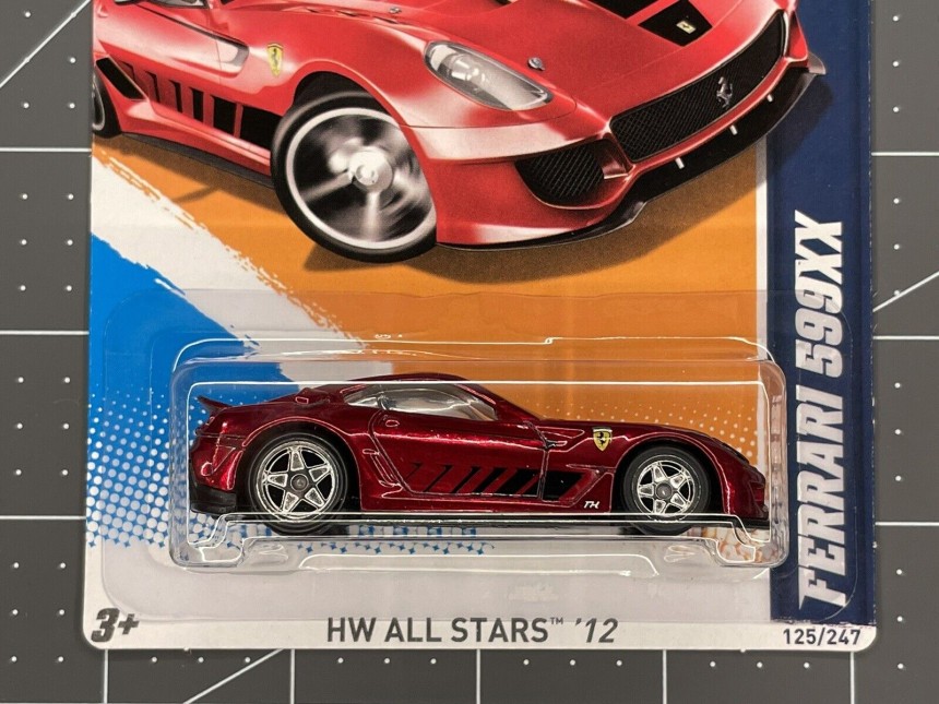 Ferrari 599XX Is the Star of the 2012 Hot Wheels Super Treasure Hunt Series
