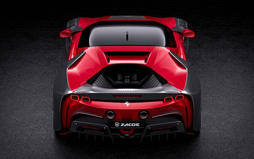 Ferrari SF90 Widebody Kit From Zacoe Performance