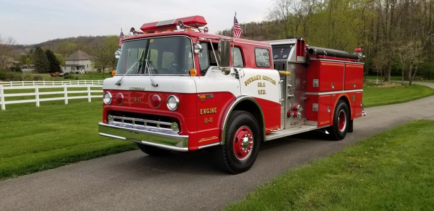 1986 Ford C8000 Fire Truck on Bring a Trailer