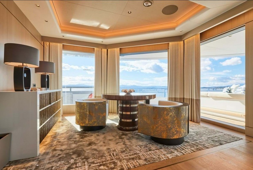 Renaissance is a newly\-delivered megayacht with a reported cost of \$200M and insane amenities