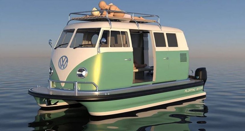 Floating Motors launches the resto\-floating concept\: classic cars converted into custom motorboats