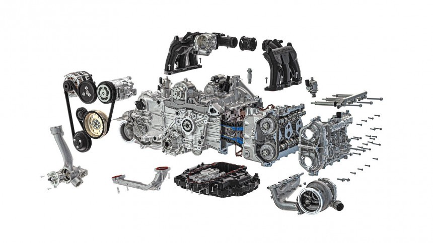 Porsche boxer engine