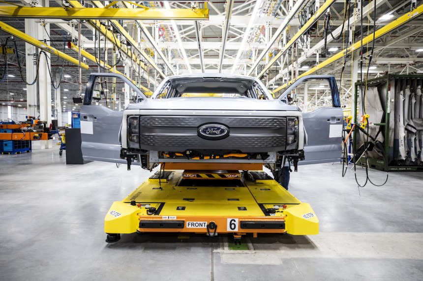 Ford slows down the production of the F\-150 Lightning