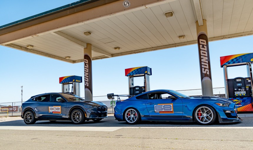 Ford Mustang Mach\-E Goes to Sonoma Raceway