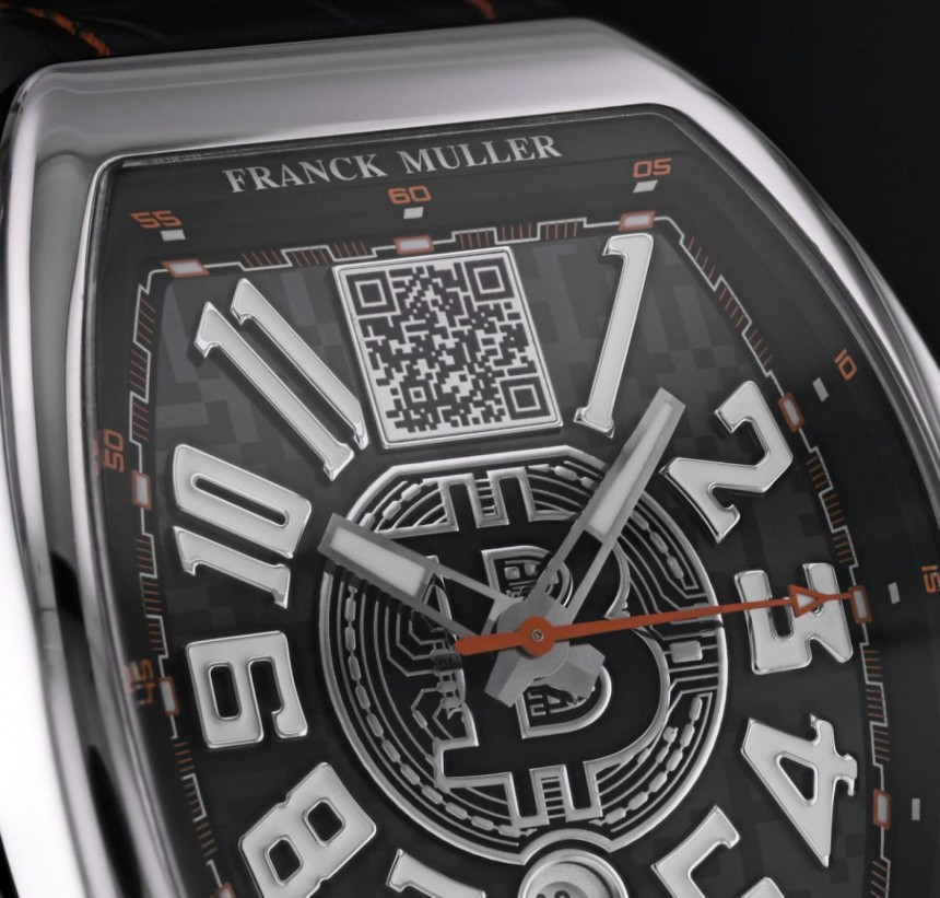 The Franck Muller Vanguard Encrypto is the world's first fully\-functional bitcoin watch