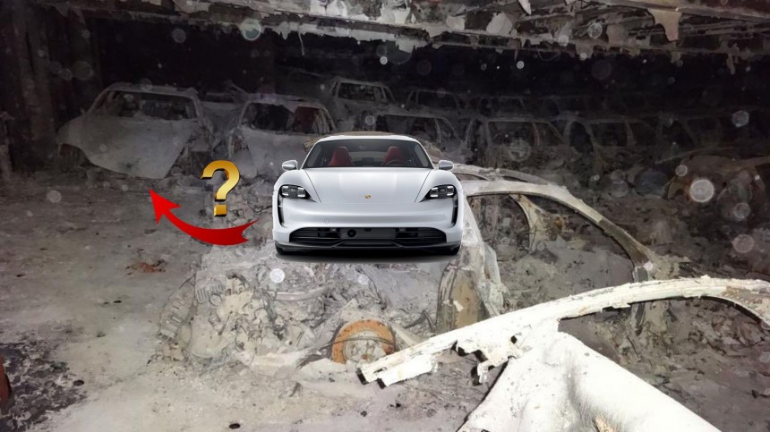 Fremantle Highway interior is exposed by leaked photos\: is that a Porsche Taycan\?