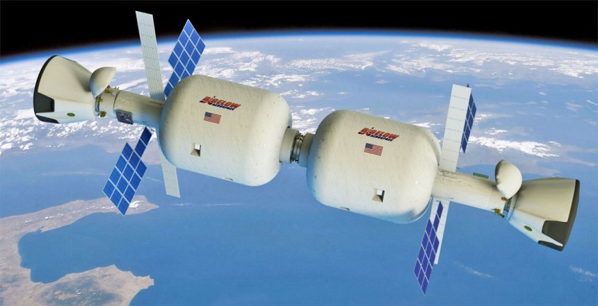 Bigelow space station modules