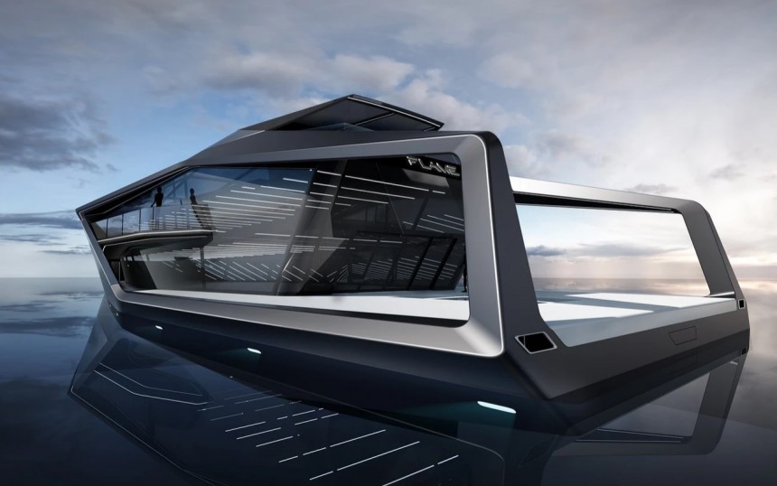 Flame is a 230\-foot superyacht that dreams of a more sustainable but equally luxurious future