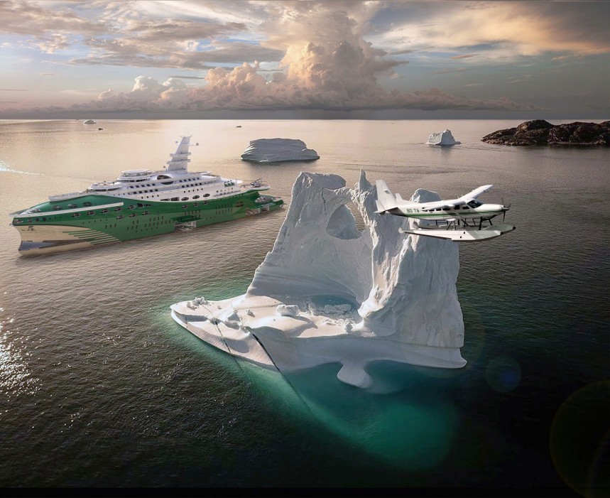 G\-Quest megayacht concept is part luxury vessel, part research and experimental explorer