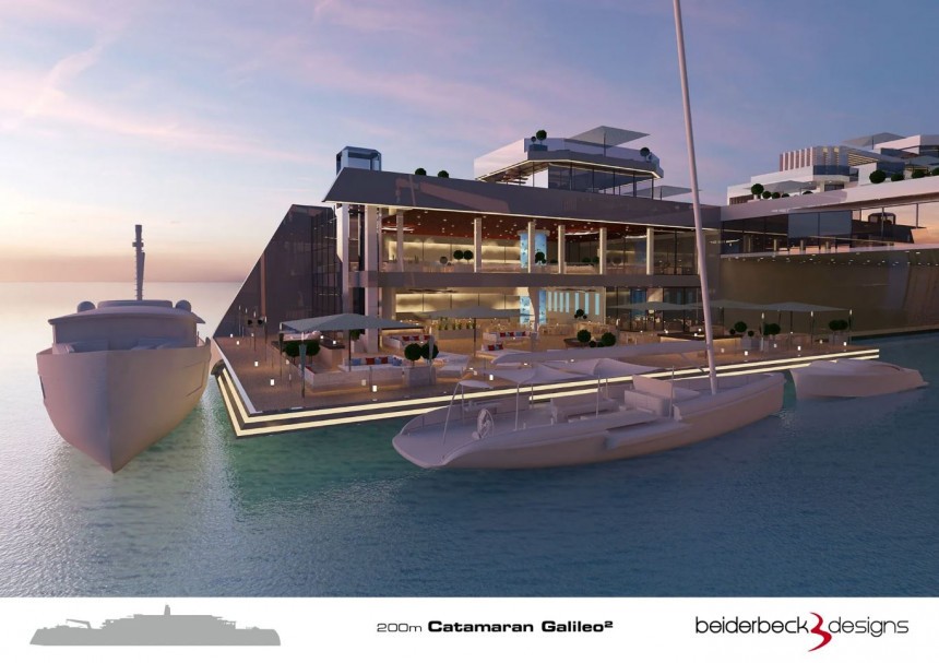 Galileo2 throws the design rule book out the window, aims for world's biggest catamaran